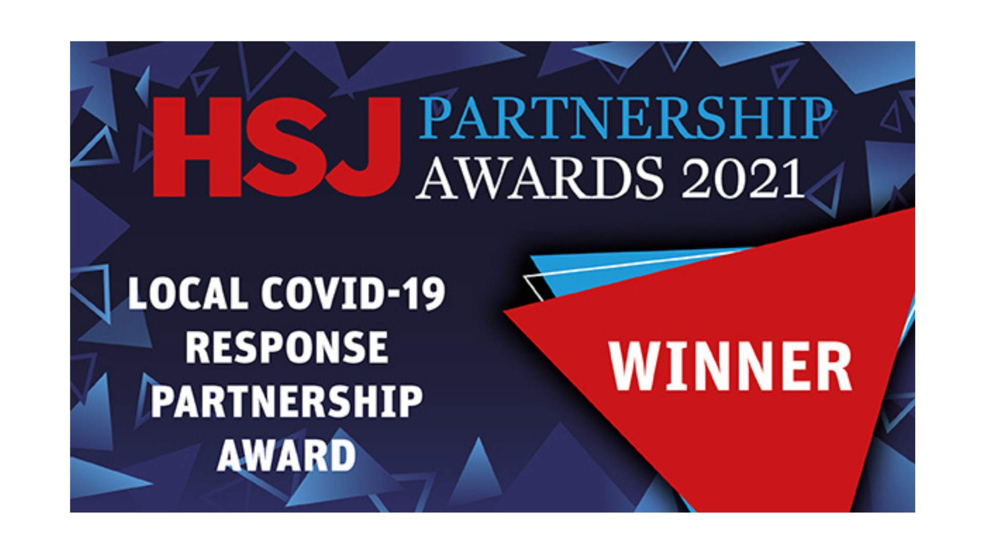 A winning team: THT bags the trophy at this year's HSJ Partnership ...