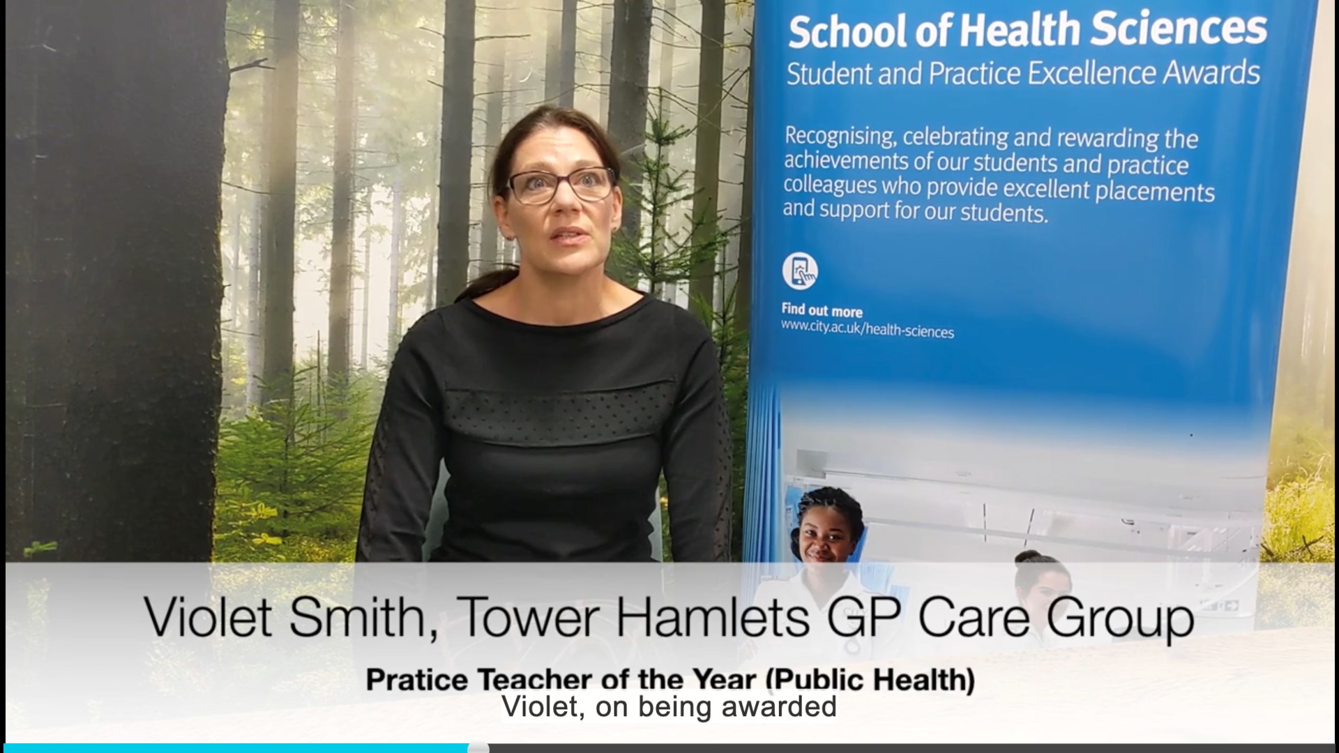 City University of London has recognised Violet Smith as Practice ...